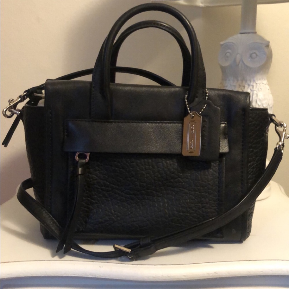 BLEECKER LEATHER MINI RILEY CARRYALL